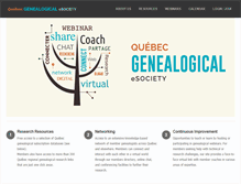 Tablet Screenshot of genquebec.com